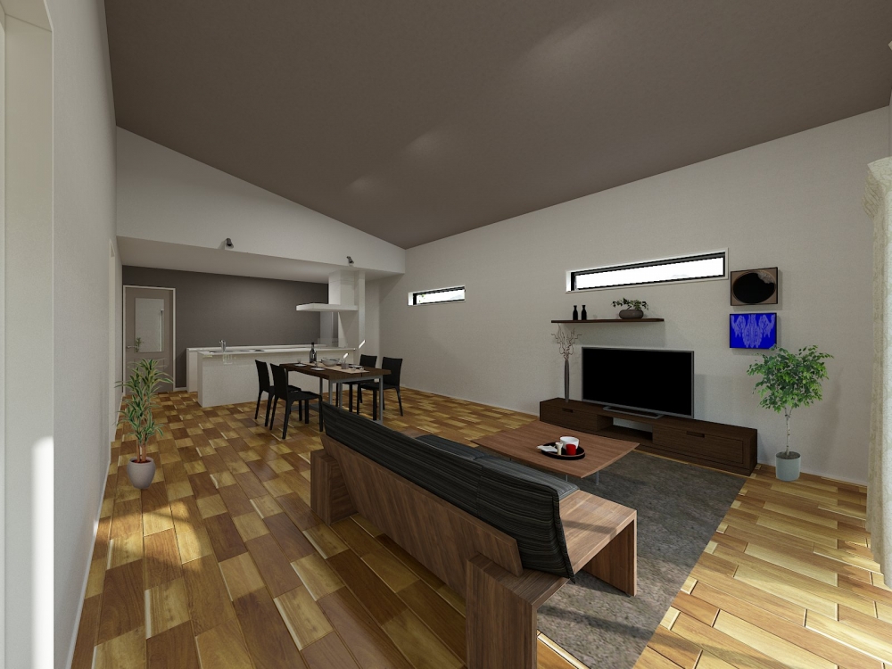 坂祝町にて平屋分譲! 完成イメージ